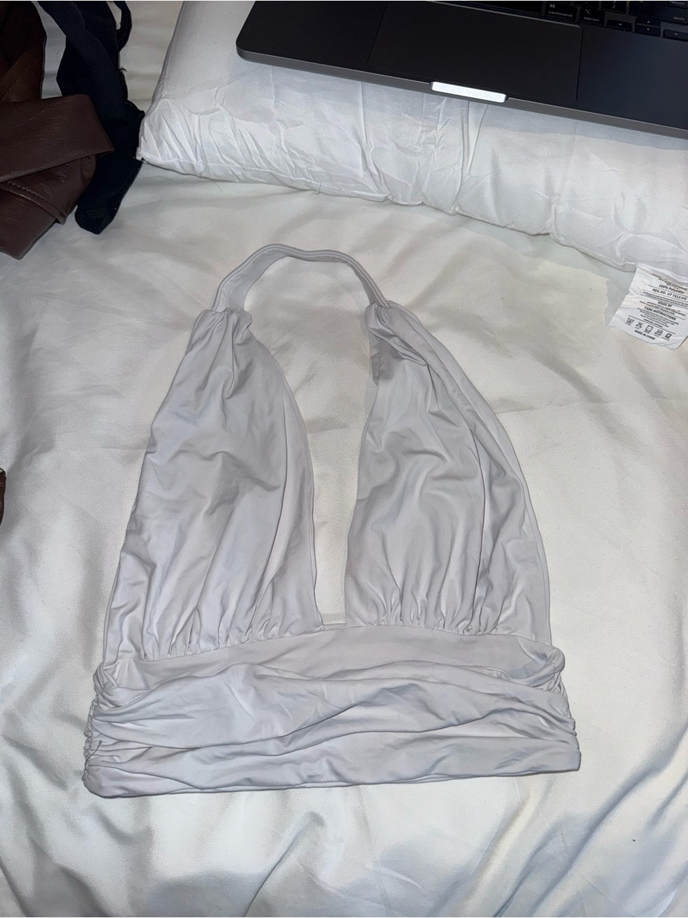 Princess Polly White  Halter Bralette